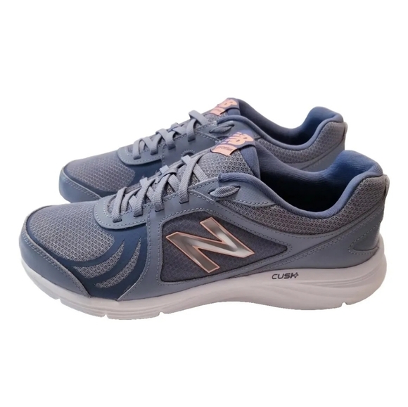 New Balance 496 V3 Women's Walking Gray/Blue WW496SP3 Shoes/Sneakers Size 12B - Picture 1 of 10